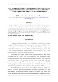 Selain ketersediaan benih dan pupuk yang memadai, pemprov gorontalo juga ikut memberi perhatian pada masalah pasca panen petani. Https Jurnal Politanikoe Ac Id Index Php Jp Article Download 235 177