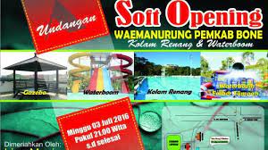 Fun park water boom tangerang harga tiket: Tiga Hari Lagi Waterboom Waemanurung Bone Sudah Bisa Dinikmati Tribun Timur