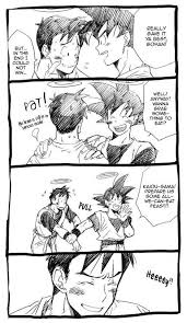 This Is So Sweet And Heart Warming D Future Goku And Future Gohan Anime Dragon Ball Goku And Gohan Anime Dad