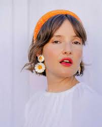 DAISY, long earrings, Clip