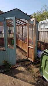 Free 10x8 Greenhouse In East End Glasgow Gumtree Shed Garden Shed Outdoor Structures