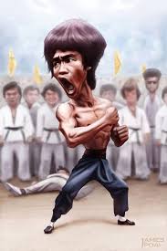Caricature Posters Various Sizes Celebrity Caricatures Caricature Bruce Lee Art