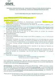 Información sobre convocatorias en asturias 2021. Convocatoria Onpe Facultad De Ingenieria Industrial Unmsm