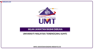 University of malaysia, terengganu is in the top 29% of universities in the world, ranking 21st in malaysia and 4052nd globally. Jawatan Kosong Terkini Universiti Malaysia Terengganu Umt Kerja Kosong Kerajaan Swasta