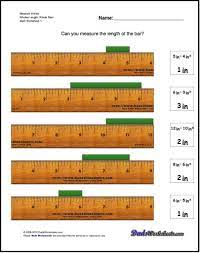 Read The Ruler Worksheets Measurement Worksheets Reading A Ruler Worksheets