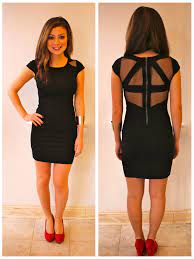 Maybe you would like to learn more about one of these? Pin By A S H L E Y C O N N E R On A Vestidos Black Dress Red Heels Pretty Dresses Black Dress