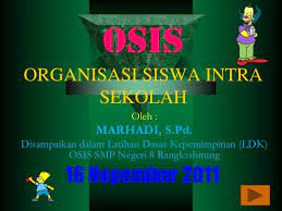 Powerpoint kapal isap penambang timah rosim nyerupa. Materi Ldks Osis 2011 Organisasi Osis