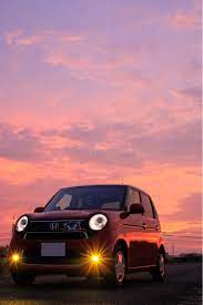 ホンダ n one 夕焼けが綺麗だったので 夕焼け ホンダ n ホンダ