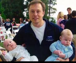 Young elon musk became a multimillionaire. Maye Musk On Twitter Happy Father S Day To All Fathers 1 Elonmusk With Baby Twins 2 Kimbal With First Baby 3 My Young Boys Before I Knew They Would One Day Be