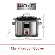 Everything that's included is far more than a slow cooker and an ip cooker. Wolf Gourmet Multi Cooker Williams Sonoma