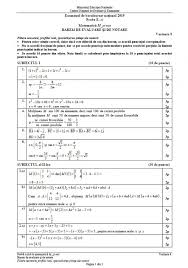 Subiecte MatematicÄƒ Bac 2019 Mate Info Tehnologic È™i È™tiinÈ›e Ale Naturii FuncÈ›ia De La Subiectul 3