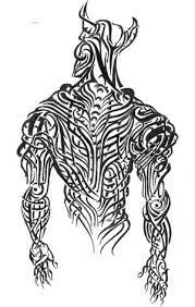 See more ideas about demon tattoo angel angel demon tattoo. Tribal Demon Tattoo Design Tattooshunt Com Tribal Tattoos Demon Tattoo Tribal