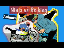 99 gambar motor kartun terkeren gubuk modifikasi via gubukmodifikasi.blogspot.com. Kartun Motor Drag Rx King Vs Ninja Youtube