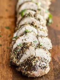 This recipe is simple and delicious. Herb Roasted Pork Tenderloin Recipe Budget Bytes
