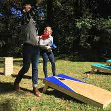 Everyone enjoyed the rides and games. Affordable Yard Game Party Rentals Houston Lawn Games