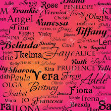 Seamless Pattern With Women S Names Royalty Free Cliparts Vectors And Stock Illustration Image 14047548