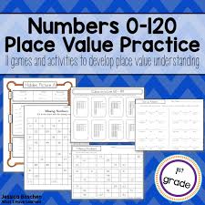 Numbers 0 120 Place Value Activities Games