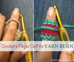 If something doesn't make sense, or if you have any questions. How To Make A Finger Cuff For Crocheting For Finger Burn