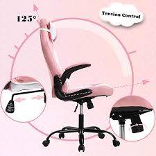 Bestoffice Pc Gaming Chair Ergonomic Office Chair Cheap Desk Chair With Lumbar Support Flip Up Arms Head Ergonomic Office Chair Computer Chair Ergonomic Office