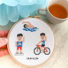Even if you only signed up for one, i thought it'd be fun to give you access to all our freebies! Triathlon Cross Stitch Pattern 100 Different People Cross Stitch Gifts