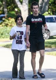 Camila cabello at the beach in miami on june 2, 2021. Camila Cabello Rocks Girl Power With Boyfriend Shawn Mendes On A Morning Walk In Miami Lifesly Technology And Business News