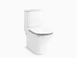 ModernLife™ One-piece round-front toilet with skirted trapway ...
