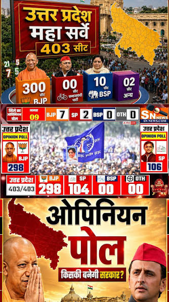 Uttar Pradesh Assembly Elections 2027 Opinion Poll | BJP Survey Yogi  Adityanath | UP Exit Poll 2027 | SN News | Facebook