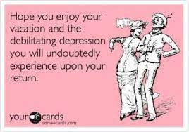 Four in ten american workers say that even though their the irony, of course, is that taking a vacation actually makes you more productive. Overcoming Post Vacation Blues Escaping The Midwest Vacation Humor Vacation Quotes Funny Vacation Quotes