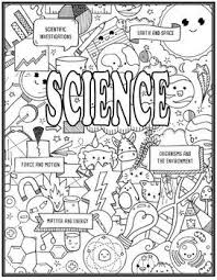 Science Scientist Seek And Find Science Doodle Page Combo Science Doodles Doodle Pages Science