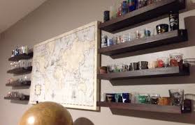 It also features two weight anchors that are included to maintain the stability and support the case weight. Display Shot Glasses Or Other Collectibles Ideas For Display Alcohol Liquor How To Display Shot Glass Display Decor Home Decor