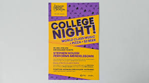 College Night Bso 2017 18 On Behance