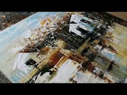 Abstract Painting X2f Demonstration X2f Easy Blending And Palette Knife Techniques In Acrylics Abstract Painting Abstract Painting Techniques Abstract