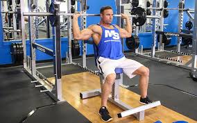 Seated Behind The Neck Shoulder Press Video Exercise Guide
