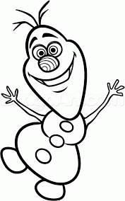 How To Draw Olaf Step By Step Disney Characters Cartoons Draw Cartoon Characters Free Online Drawing Tutorial Adde Olaf Drawing Drawings Drawing Stencils