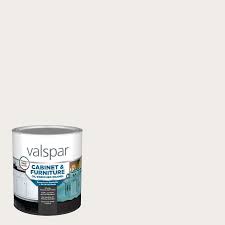 It was always my plan to immediately start working on the pantry and the kitchen makeover after finishing the breakfast. Valspar Cabinet And Furniture Satin Bistro White 7006 4 Enamel Interior Paint 1 Quart In The Interior Paint Department At Lowes Com