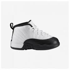 Jordan 12 Black And White Taxi Air Jordan 12 Xii Retro Taxi Black White Toddler 7c Kids Shoes Baby Jordan Shoes Air Jordans Retro