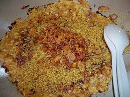 Kerak Telor Is Native Foods Jakarta Betawi With The Ingredients Of White Glutinous Rice Chicken Egg Ebi Shrimp Marinated Dried Recipes Food Native Foods