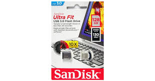 Transfer speeds up to 130mb/s*, write speeds lower dimensions: Sandisk Ultra Fit 128gb Usb 3 0 Flash Drive Review Tweaktown