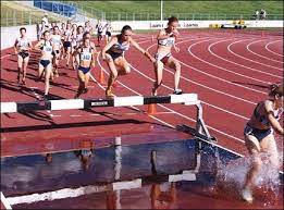 Track events involve running on a track over specified distances, and—in the case of the hurdling and steeplechase events—obstacles may be placed on the track. A High School Runner S Guide To The Steeplechase Volume 1 Running With Coach Honea