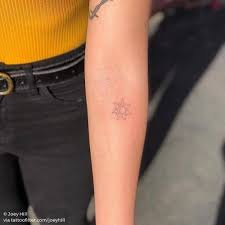 Fine line sun and moon tattoo. Tattoo Tagged With Small Astronomy Single Needle Micro Line Art Tiny Joeyhill Ifttt Little Sun And Moon Inner Forearm Fine Line Inked App Com