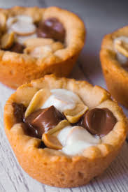 Caramel Peanut Butter Cookie Cups Are An Easy Peanut Butter Dessert Recipe These Cookie C Peanut Butter Desserts Easy Peanut Butter Recipes Easy Peanut Butter
