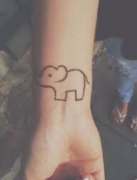 Easy Elephant Henna Simple Henna Tattoo Henna Tattoo Designs Cute Henna