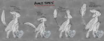 Avali Types by FelisRandomis -- Fur Affinity [dot] net