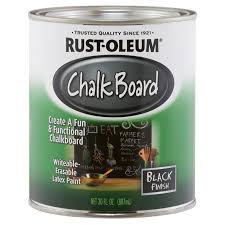 Rust Oleum Specialty 30 Oz Flat Black Chalkboard Paint 206540 In 2020 Black Chalkboard Paint Best Chalkboard Paint Chalkboard Paint