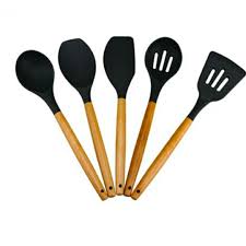 Maybe you would like to learn more about one of these? Silicone Kitchen Utensils W Beech Wood Handles Furniture Home Living Kitchenware Tableware Bakeware On Carousell