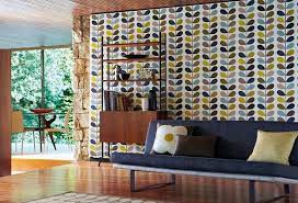 Self Adhesive Vinyl Temporary Removable Wallpaper Wall By Betapet Mid Century Modern Wallpaper Modern Wallpaper Decor