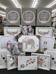 Hobby Lobby Merchandising Table Displays Work Baby Elephant Nursery Baby Girl Nursery Themes Baby Girl Nursery Room