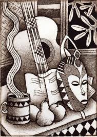Artwork Black And White African American Art Keith Mallett Art African Art African American Art
