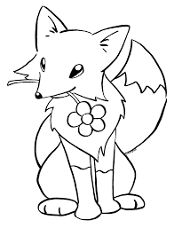 Polish your personal project or design with these cute fox transparent png images, make it even more personalized and more attractive. Fox Coloring Pages For Kids Printable Drawing With Crayons