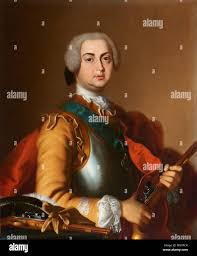 1056 Retrato de D. Manuel Telles da Silva, 6.º Conde de Vilar Maior  (1727-1789 Stock Photo